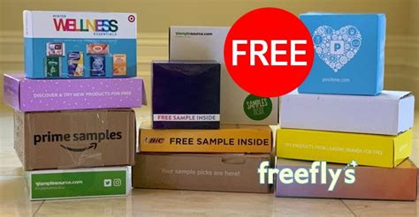 free samples delivered by post.